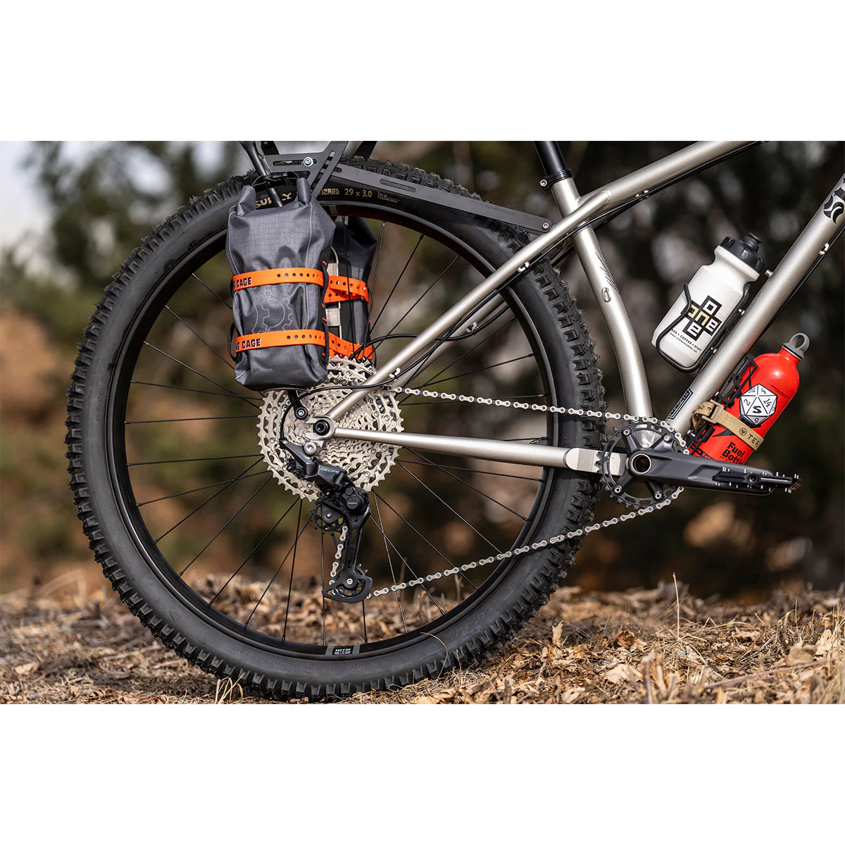 Image of Surly Krampus Bike Salmon Skin Silver