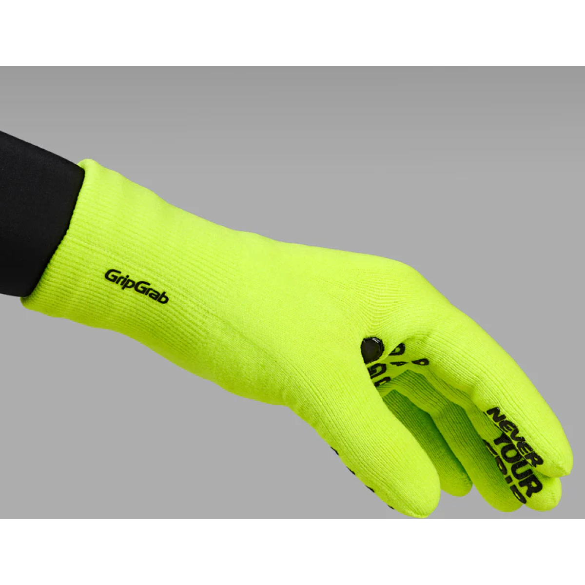 Image of GripGrab Waterproof Knitted Winter Glove Black