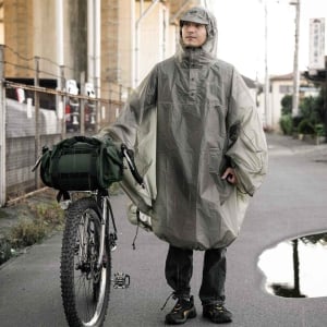Image of Blue Lug Fairweather Packable Rain Poncho