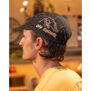 Image of Off Course Cycling Cap - Black
