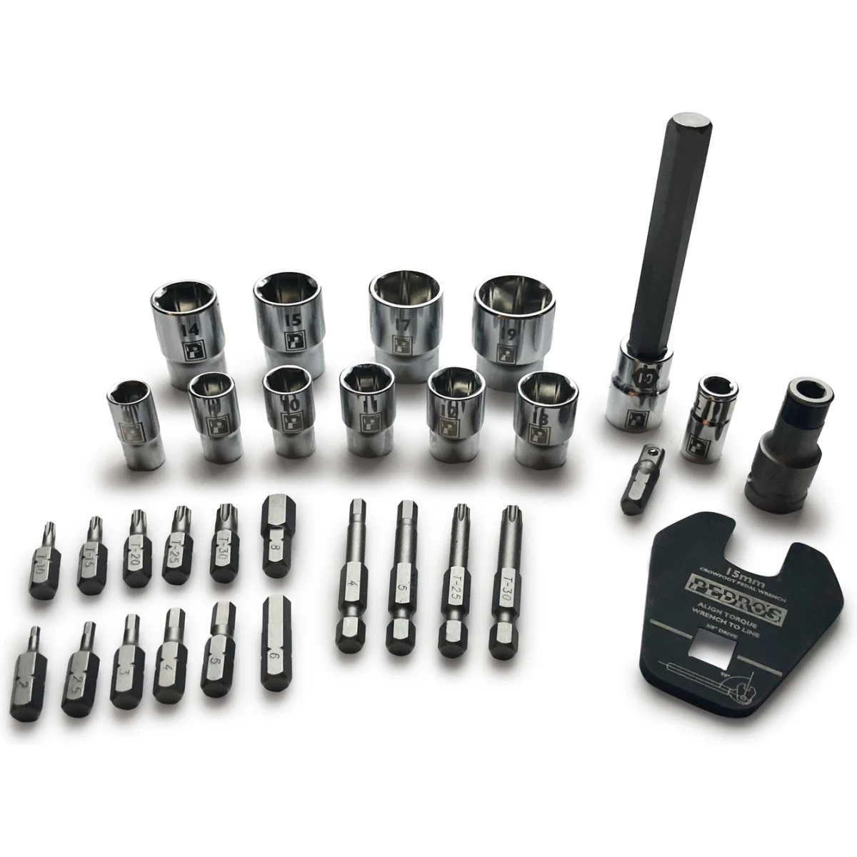 Image of Pedro's Pro Bit and Socket Set - 31 piece