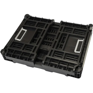 Image of Azur Collapsible Plastic Cargo Crate Black