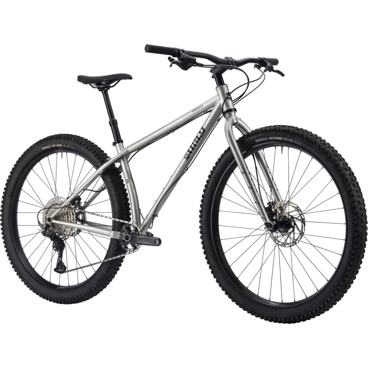 Image of Surly Krampus Bike Salmon Skin Silver
