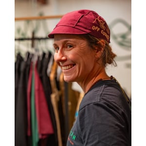 Image of Off Course Cycling Cap - Maroon
