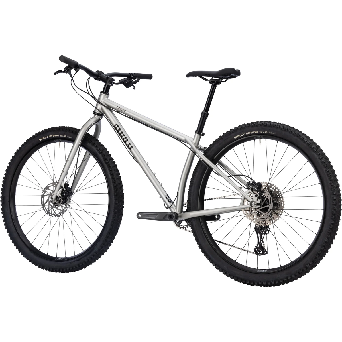 Image of Surly Krampus Bike Salmon Skin Silver