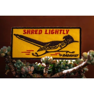 Image of The Radavist Shred Lightly Sew on Patch