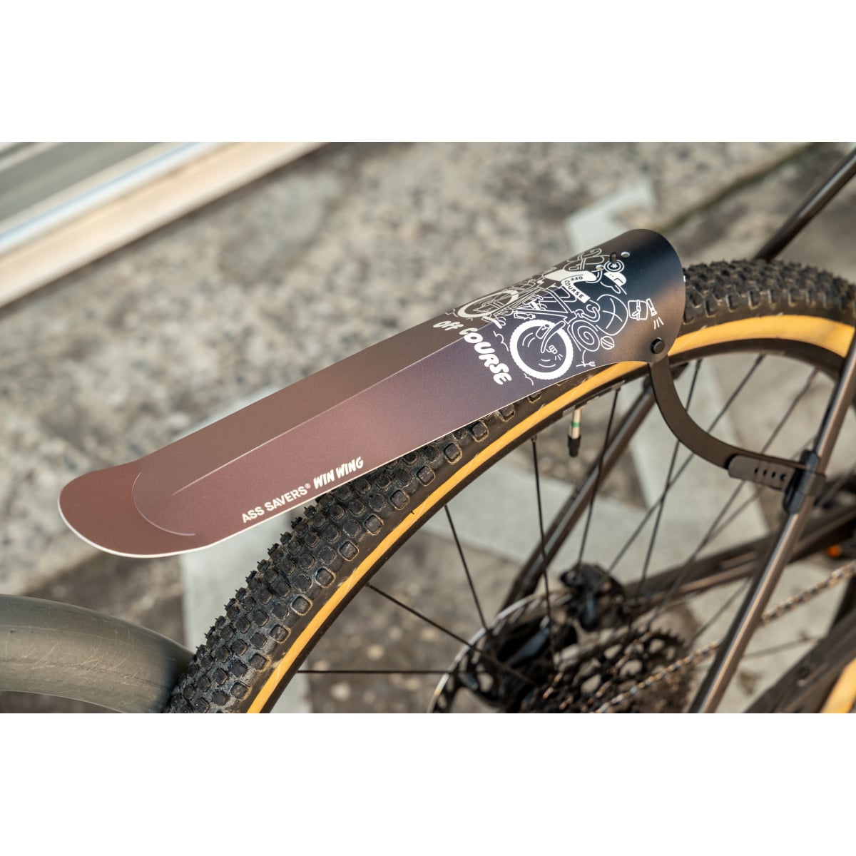 Image of Ass Saver Win Wing - Off Course Edition - Gravel (V2)