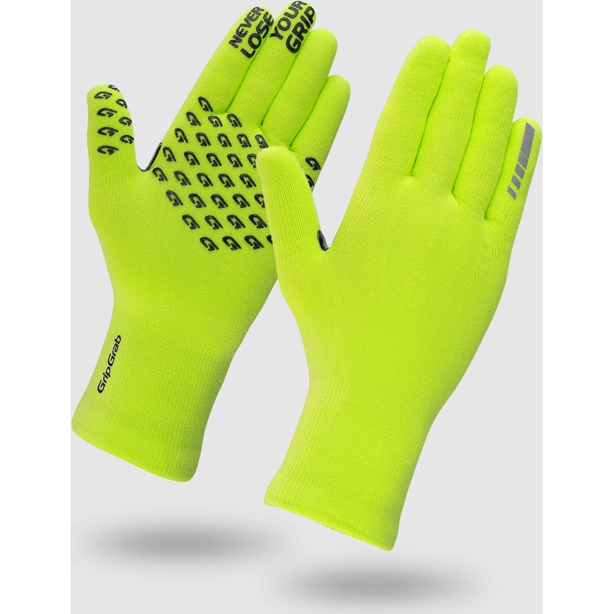 Image of GripGrab Waterproof Knitted Winter Glove Black