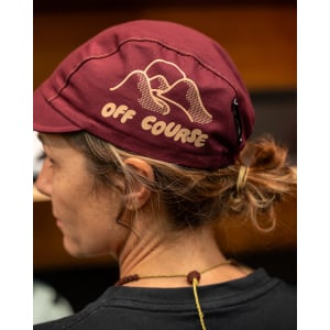 Image of Off Course Cycling Cap - Maroon