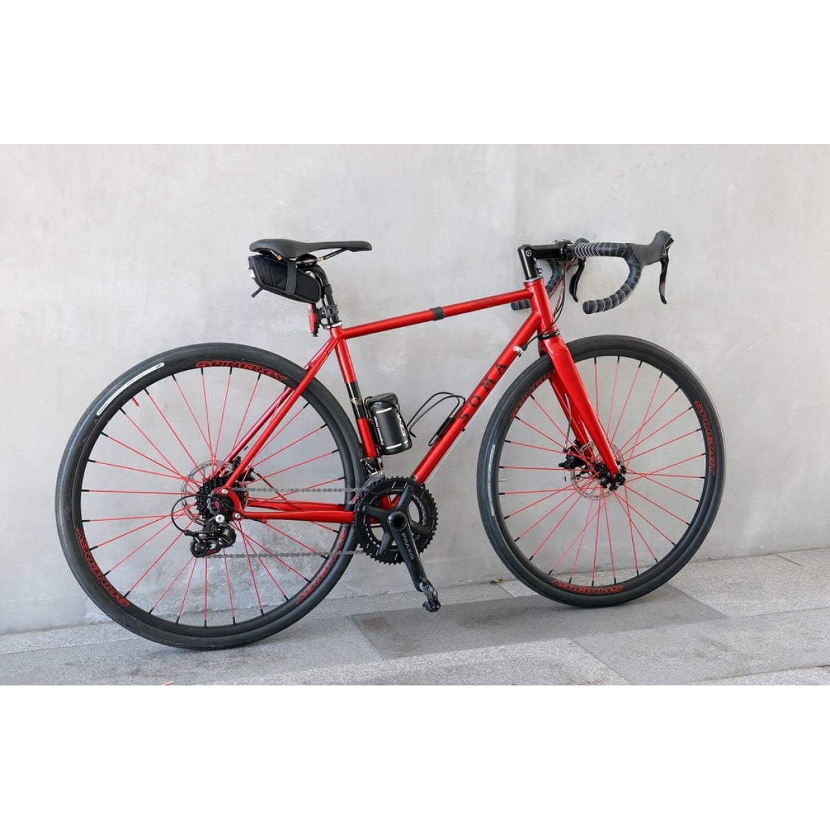 Image of Soma Frameset Smoothie HP Red 48cm