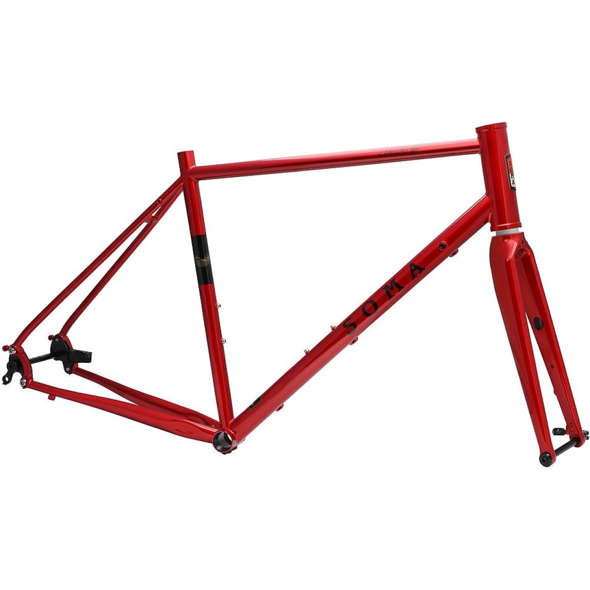 Image of Soma Frameset Smoothie HP Red 48cm