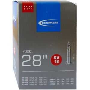 Image of Schwalbe Tube 700c/28" x 28-42c SV18 Extra Light 40mm Presta Valve