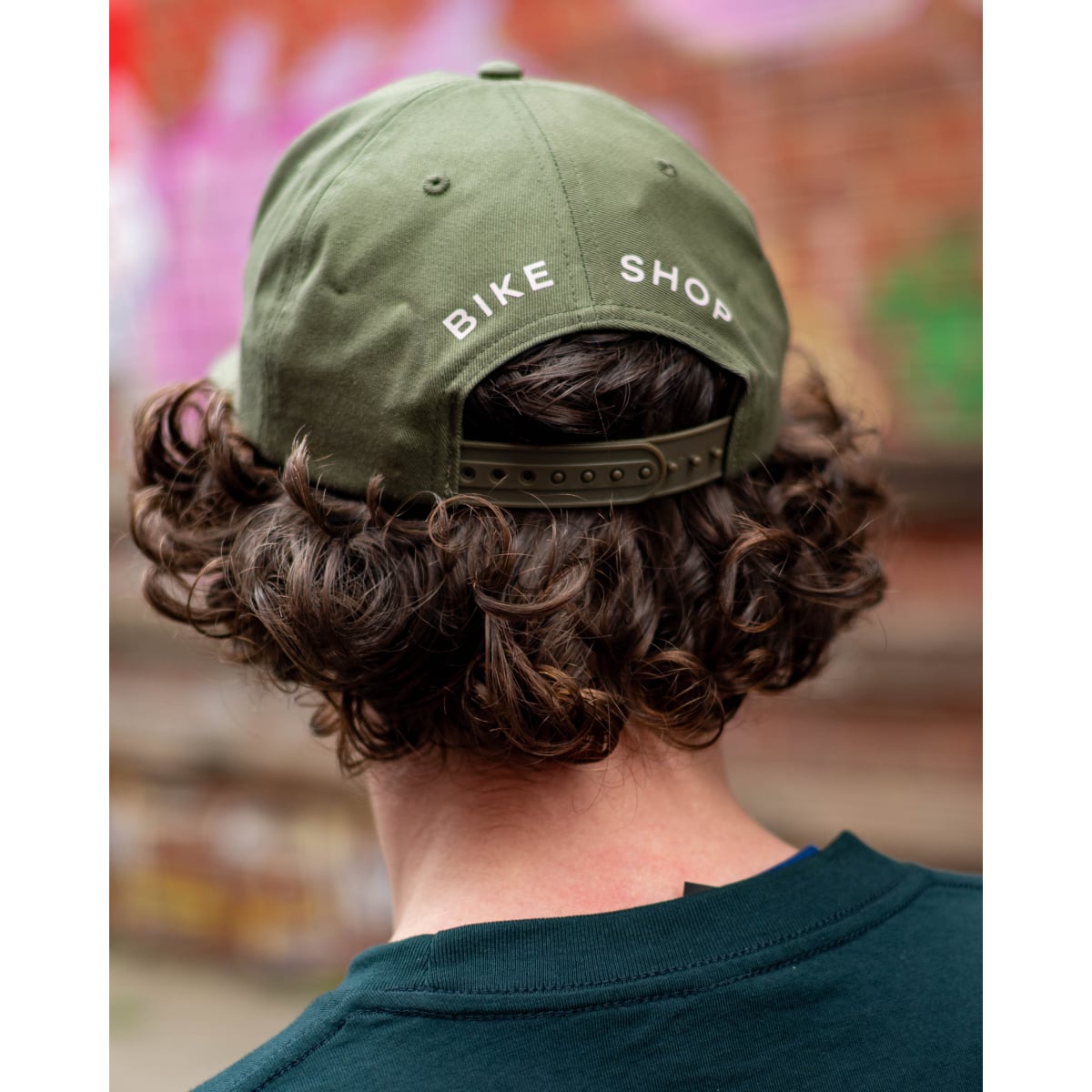 Image of Off Course Bike Shop Cotton Cap - Olive Green