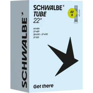 Image of Schwalbe Tube 22" x 1.5-1.75" AV8 40mm Schrader Valve