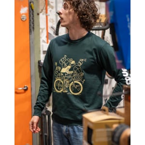 Image of Off Course Max Load Long Sleeve Shirt Pine Green