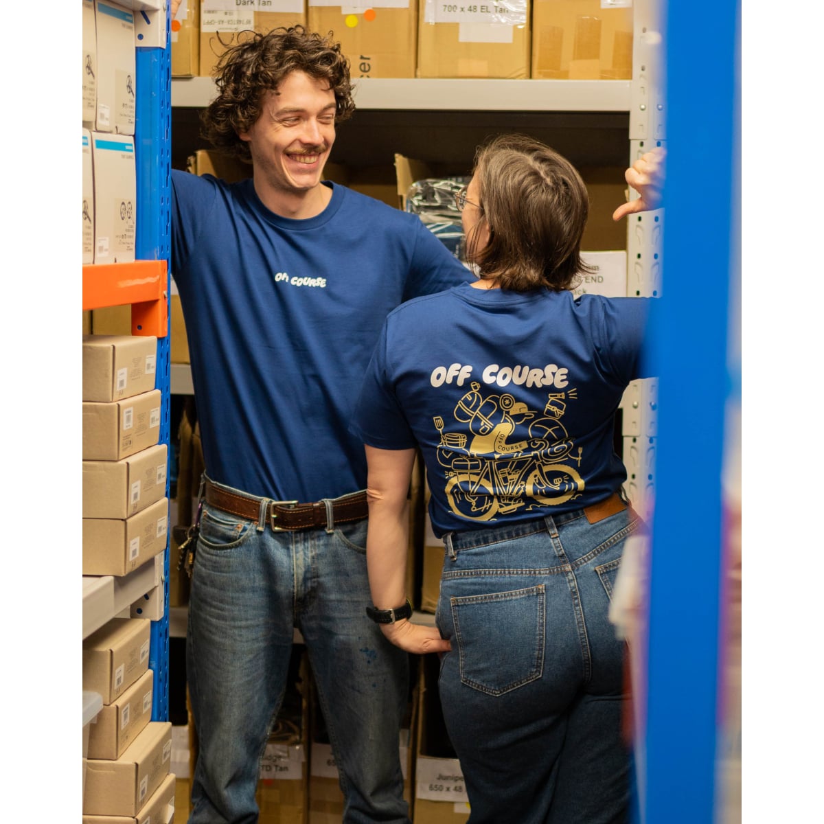 Image of Off Course Max Load T-Shirt Cobalt