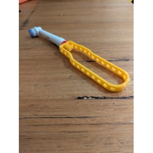 Image of Toothy McToothface - Ultralight Electric Toothbrush Handle for Hiking / Bikepacking (3D Printed)