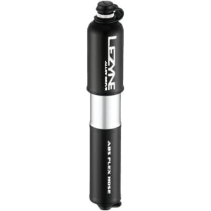 Image of Lezyne Alloy Drive Frame Pump, Medium: Black/Polished Silver