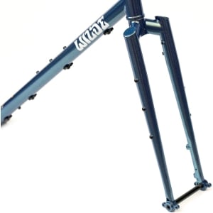 Image of Wilde Rambler Steel Frameset Ocean Sparkle