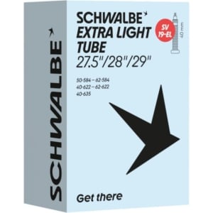 Image of Schwalbe Tube 27.5"/28"/29" x 1.75-2.4" SV19-EL Extra Light 40mm Presta Valve