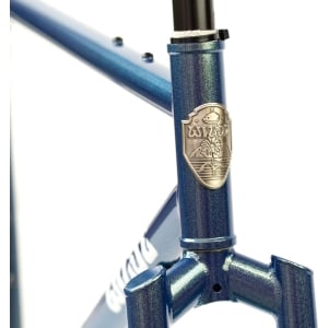 Image of Wilde Rambler Steel Frameset Ocean Sparkle