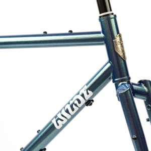 Image of Wilde Rambler Steel Frameset Ocean Sparkle