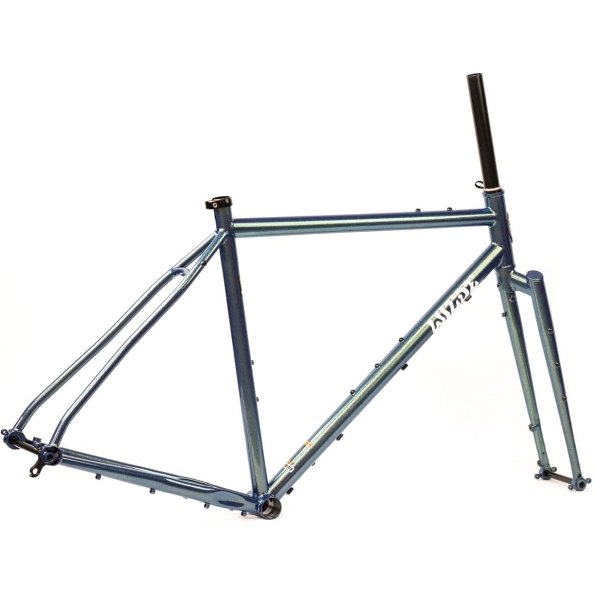 Image of Wilde Rambler Steel Frameset Ocean Sparkle