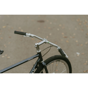 Image of SimWorks BIG Little Nick CrMo Bar 25.4mm 700mm 32deg Sweep Dullbright Silver