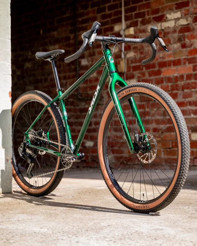 gravel bike leicht Pastel Cycles WHTIF gay fetishwear New River CTC and Size:18oz speed shifters with SENSAH